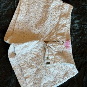 Lily Pulitzer White Eyelet Shorts